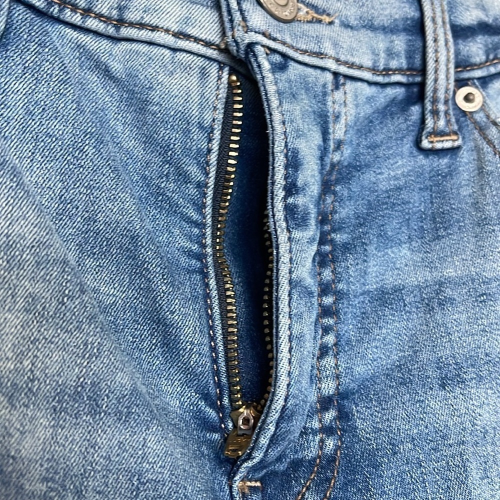 Lucky Brand Ava Mid Rise Skinny Crop Distressed Jeans - Picture 7 of 7